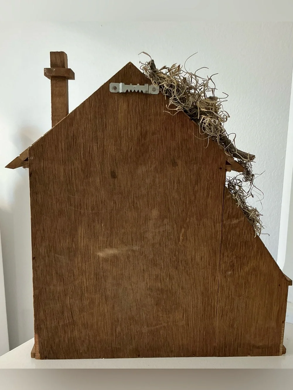 Vintage shadow trinket wall hanging or countertop house